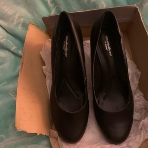 Women platform heel shoe